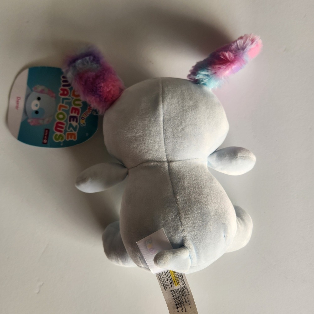 Squishmallows‎ Demir the Dog Squeeze Mallows Blue 8" - Picture 6 of 6